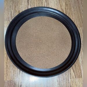 Vollrath 16 Inch Round Serving Tray Cork-lined Laminated Brown Restaurant/Bar